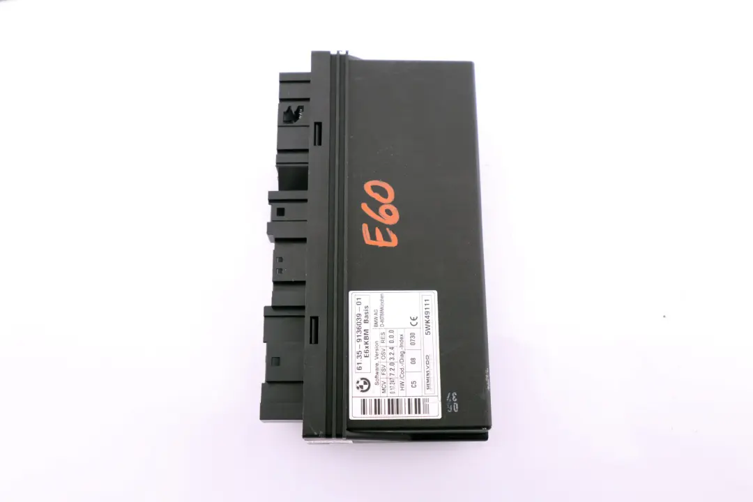 Karosseriemodul Steuergerät ECU 9176069 6957528 für BMW E60 E63 mit Teilenummer 9136039 BMW E60 E63 Karosseriemodul Steuergerät ECU 9176069 6957528 - SKU 9136039 - Teilenummer 9136039