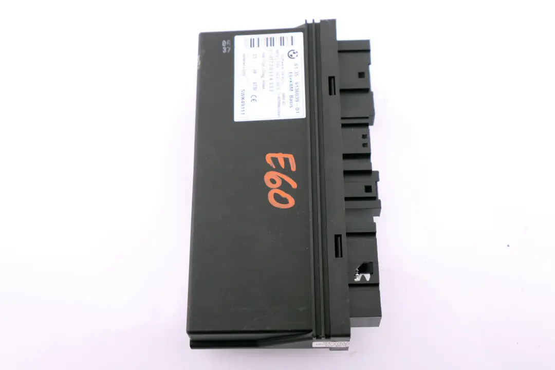 BMW 5 6 Series E60 E60N E63 E63N Body Control Module ECU Control Unit - SKU 9136039 - Part number 9136039