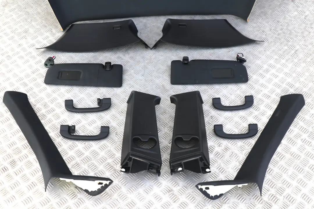 Complete Headlining Roof Lining Black M Sport + Pillar to BMW 1 SERIES E81 with Part number 9136304 BMW 1 SERIES E81 Complete Headlining Roof Lining Black M Sport + Pillar - SKU 9136304 - Part number 9136304