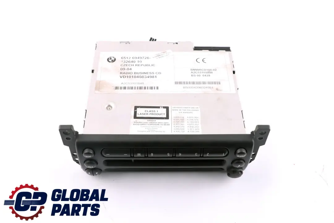 Radio Boost CD Spieler Steuergerät für Mini Cooper One R50 R52 R53 mit Teilenummer 9136412 Mini Cooper One R50 R52 R53 Radio Boost CD Spieler Steuergerät - SKU 9136412 - Teilenummer 9136412