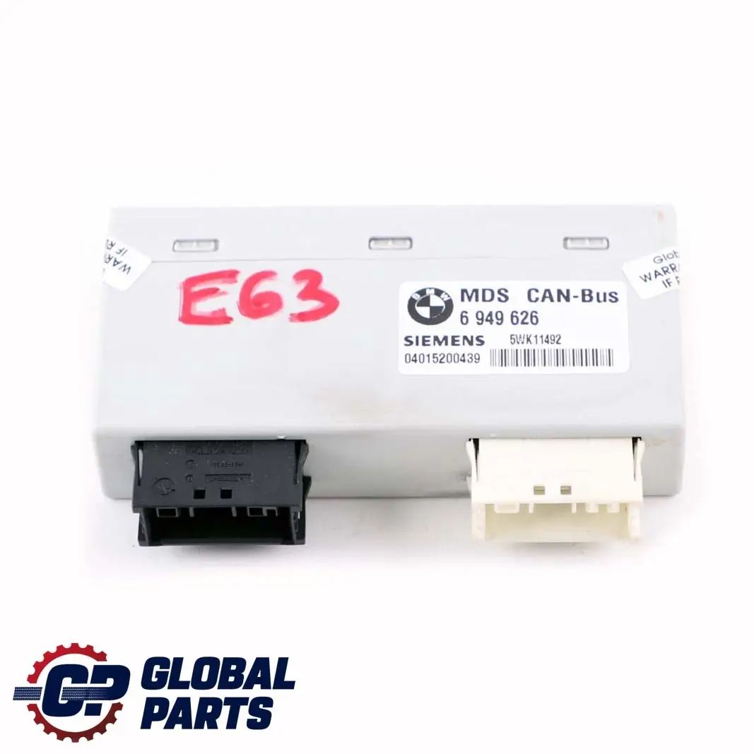 Panoramic Sliding Sunroof CAN Bus Control Unit to BMW 5 6 E61 Touring E63 Coupe with Part number 9176682 BMW 5 6 E61 Touring E63 Coupe Panoramic Sliding Sunroof CAN Bus Control Unit - SKU 9137055 - Part number 9176682