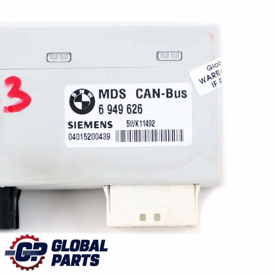 Techo Corredizo Panorámico CAN Bus Unidad de Control para BMW E61 Touring E63 Coupe con número de pieza 9176682 BMW E61 Touring E63 Coupe Techo Corredizo Panorámico CAN Bus Unidad de Control - SKU 9137055 - Número de pieza 9176682