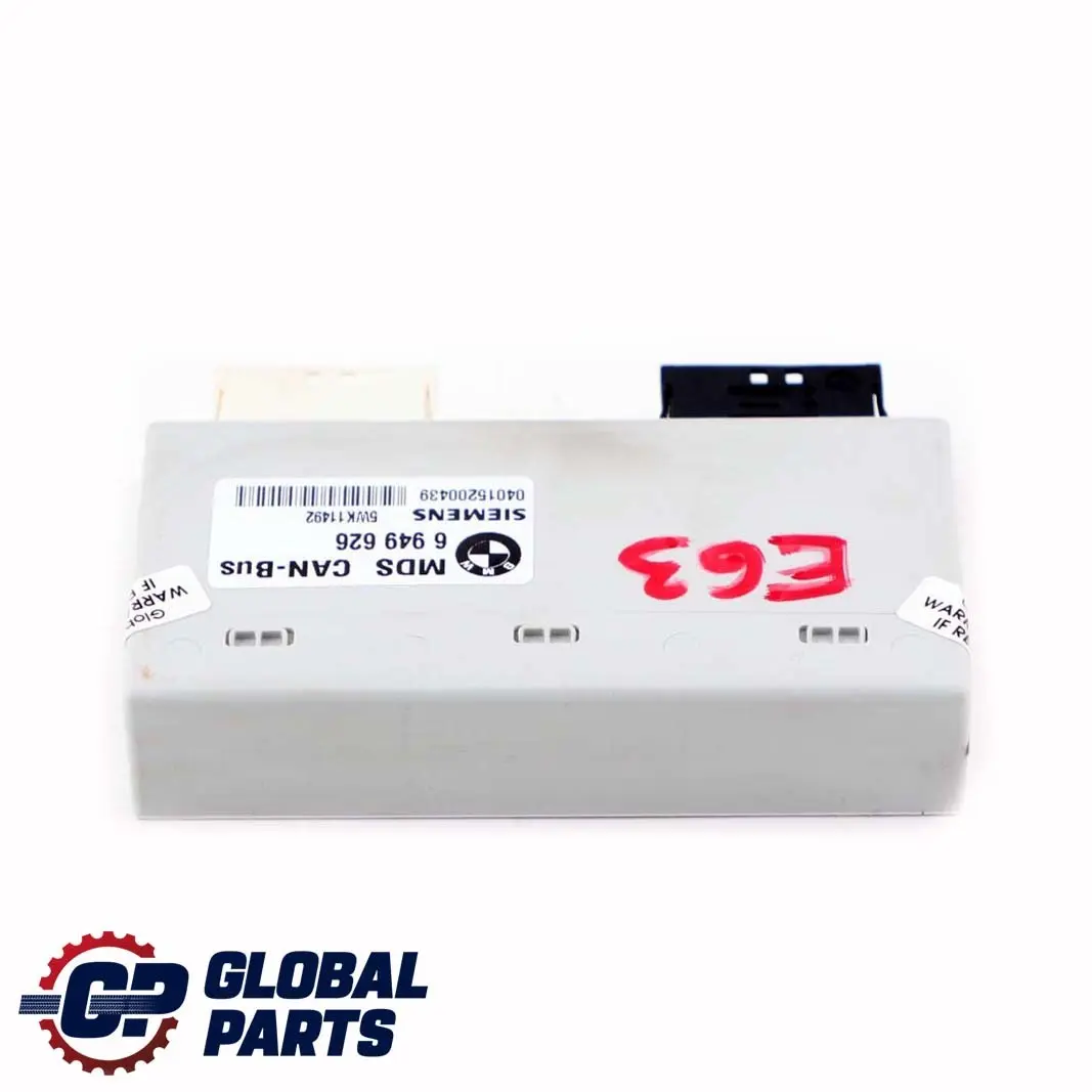 Panoramic Sliding Sunroof CAN Bus Control Unit to BMW 5 6 E61 Touring E63 Coupe with Part number 9176682 BMW 5 6 E61 Touring E63 Coupe Panoramic Sliding Sunroof CAN Bus Control Unit - SKU 9137055 - Part number 9176682