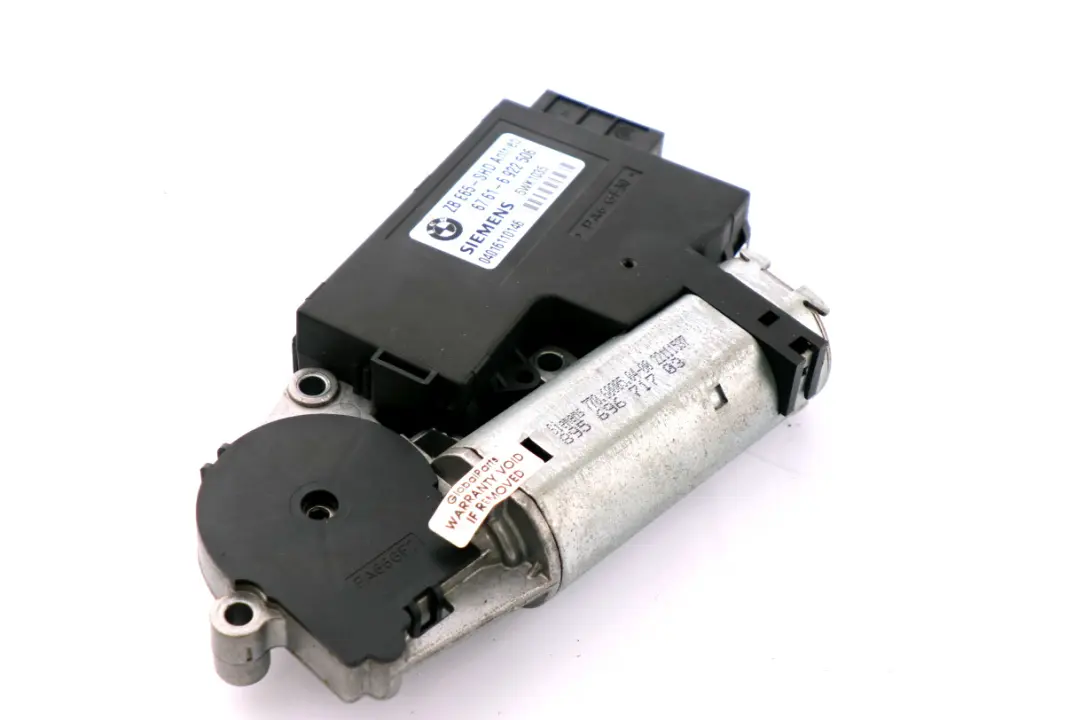 BMW E60 E65 Tetto Apribile Scorrevole Unit? Trasmissione Motore Attuatore - SKU 9137056 - Numero di parte 9137056
