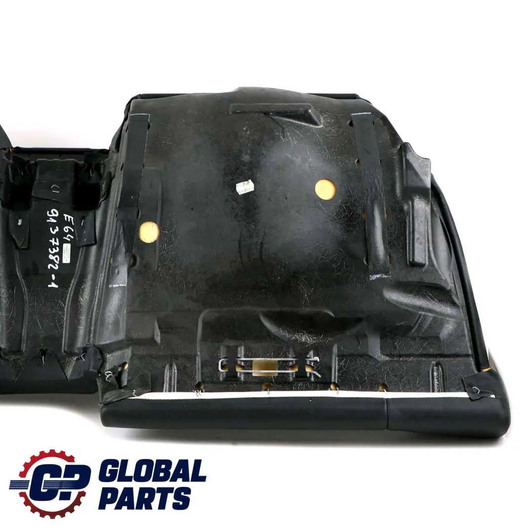 BMW 6 Series E63 E64 Black Leather Dakota Rear Seat Cover Back Sofa Bench - SKU 9137382-1 - Part number 9137382