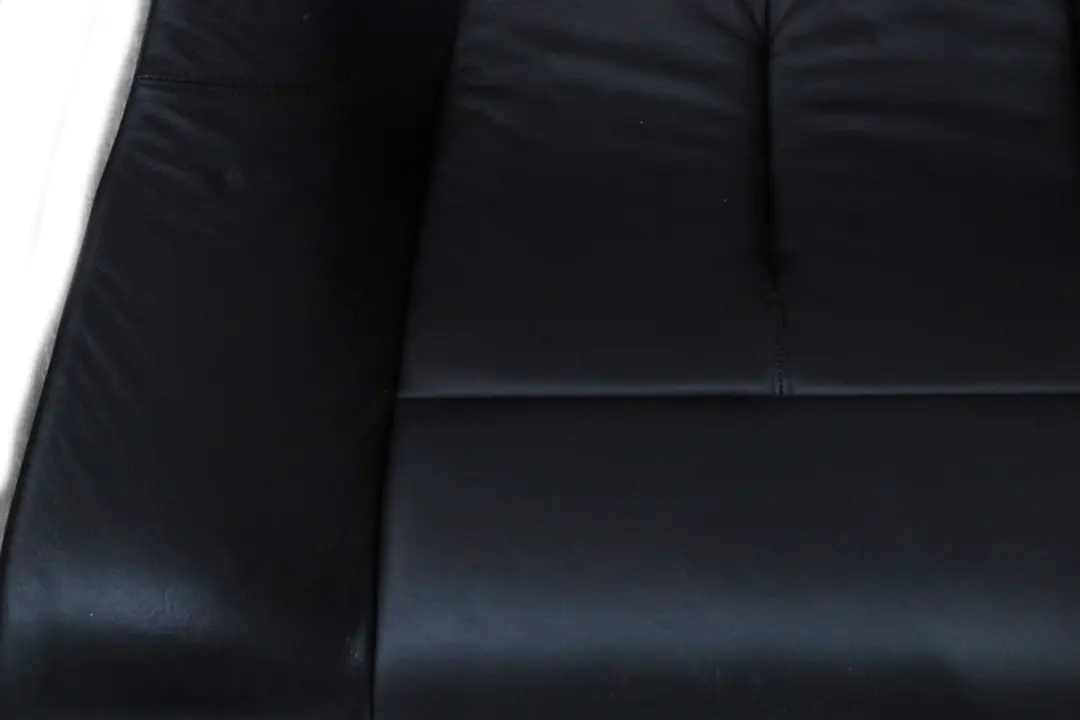 BMW E63 E64 Cuero Negro Asiento Trasero Cubierta Sofa Banco - SKU 9137382 - Número de pieza 9137382