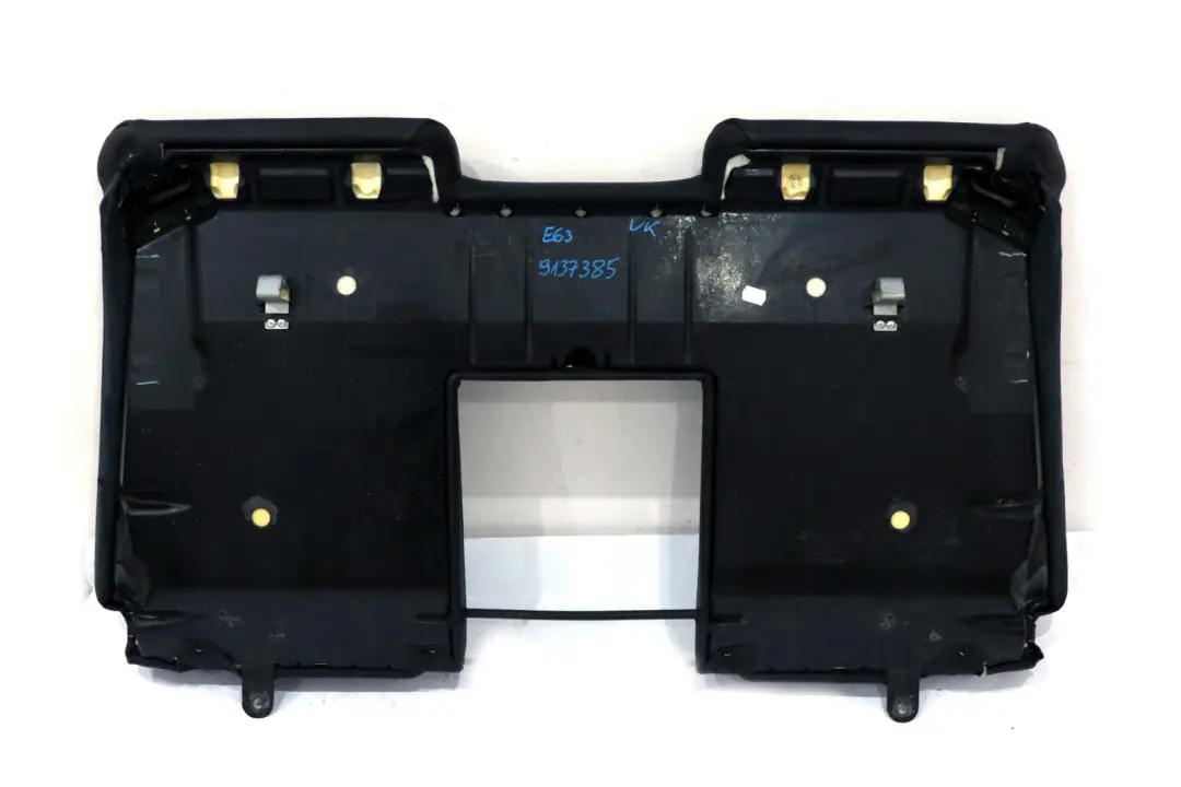BMW E63 E64 Cuero Negro Funda Asiento Trasero Respaldo - SKU 9137385 - Número de pieza 9137385