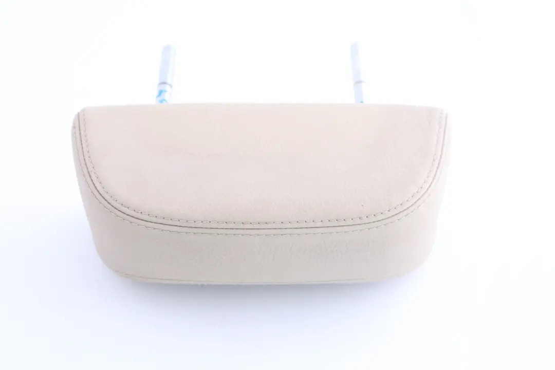 BMW 5 6 Series E63 E64 Rear Seat Left Right N/O/S Cream Beige Leather Headrest - SKU 9137396 - Part number 9137396