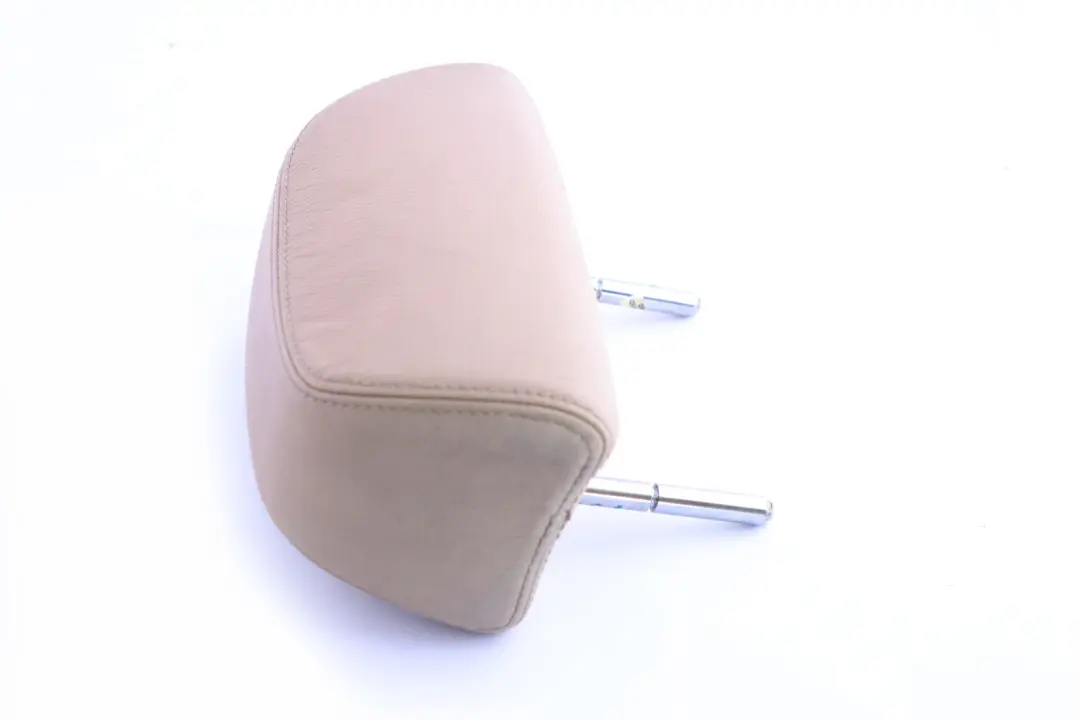 BMW 5 6 Series E63 E64 Rear Seat Left Right N/O/S Cream Beige Leather Headrest - SKU 9137396 - Part number 9137396