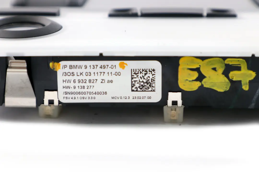 BMW 1 Series E81 E82 E87 E87N Roof Switch Unit Alaskagrau Grey - SKU 9137497 - Part number 9137497