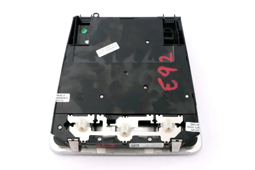 BMW E81 E87 E90 E92 LCI Interruttore Unità Tetto Luce Controllo Nero - SKU 9137507 - Numero di parte 9137507
