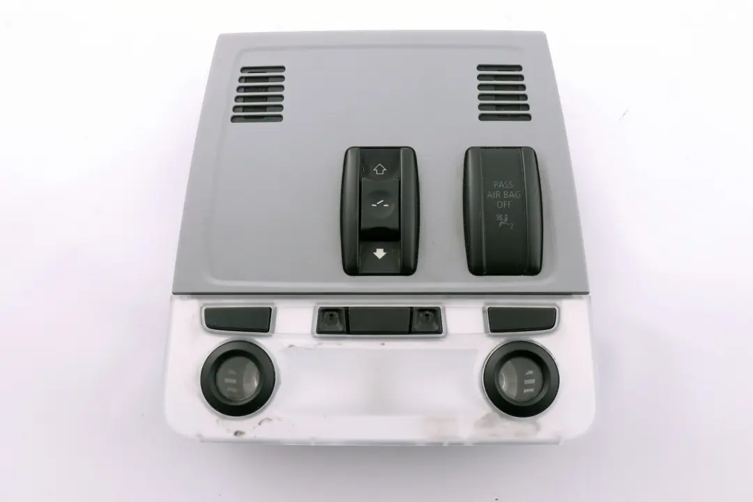 BMW E81 E82 E87 LCI Unidad Interruptor Control Luces de Techo Alaskagrau - SKU 9137509 - Número de pieza 9137509