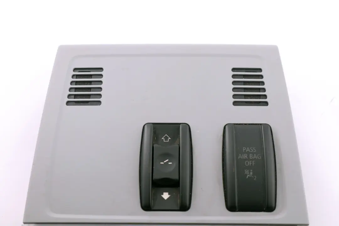 BMW E81 E82 E87 LCI Switch Unit Roof Light Control Alaskagrau - SKU 9137509 - Part number 9137509