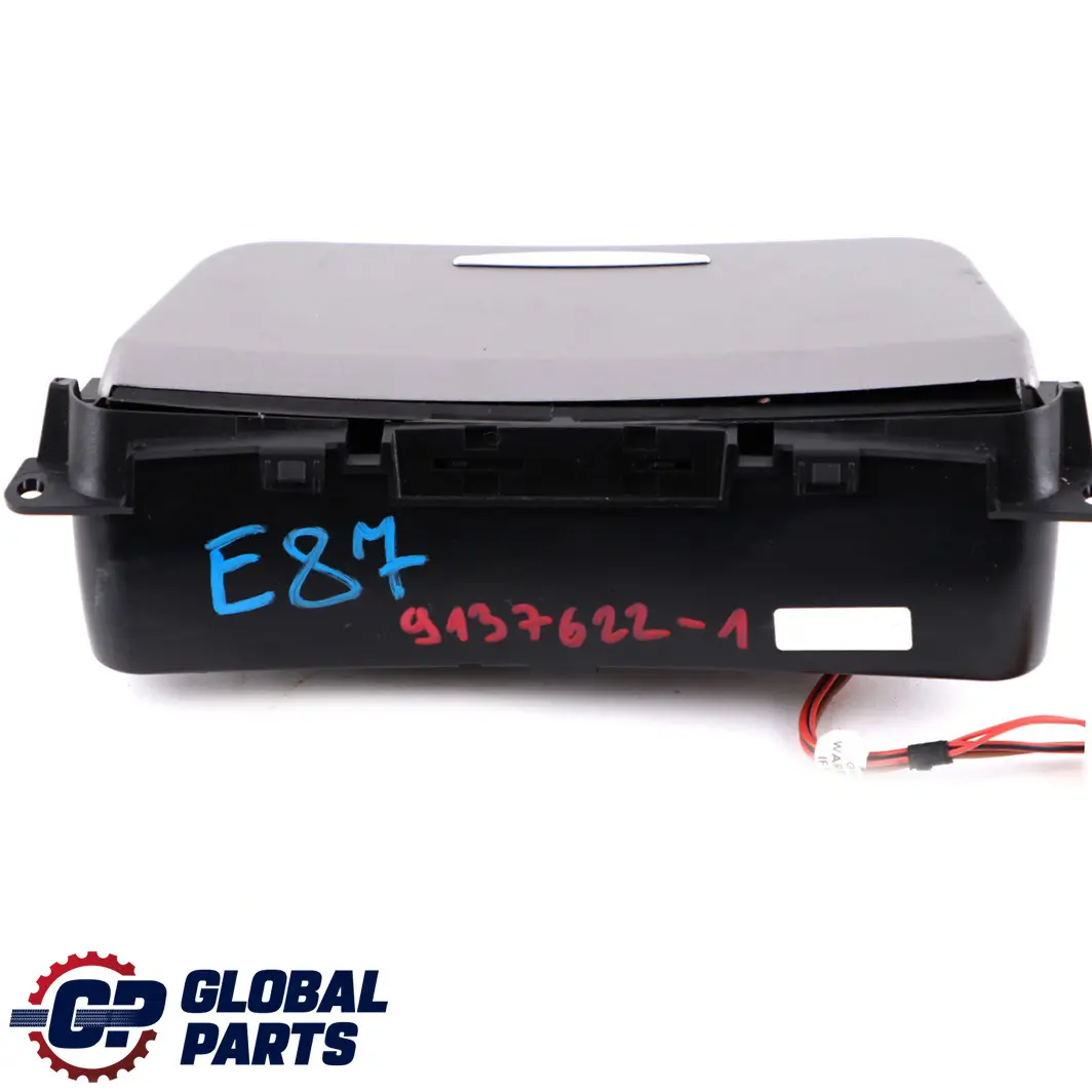 BMW 1 E81 E82 E87 LCI E88 1 Ashtray Tray Front Decor Cover Light Titanium - SKU 9137622-1 - Part number 9137622