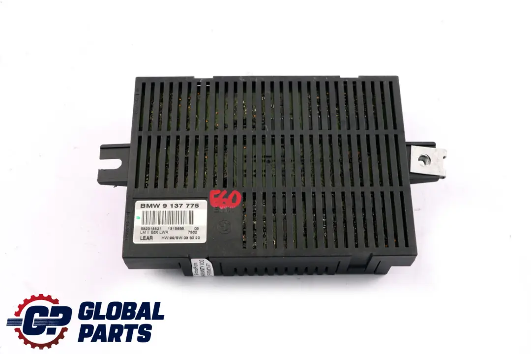 BMW E60 Module de contrôle de l'éclairage Lear LM II E6X LWR (LCM) - SKU 9137775 - Numéro de pièce 9137775