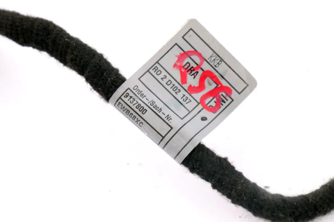 BMW Mini Cooper One R55 R56 R57 Left Passenger's Door Module Cables N/S - SKU 9137800 - Part number 9137800