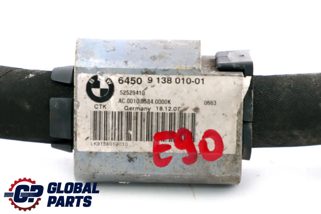 BMW E81 E88 E90 E91 E92 Evaporator Compressor Suction Pipe Hose - SKU 9138010 - Part number 9138010