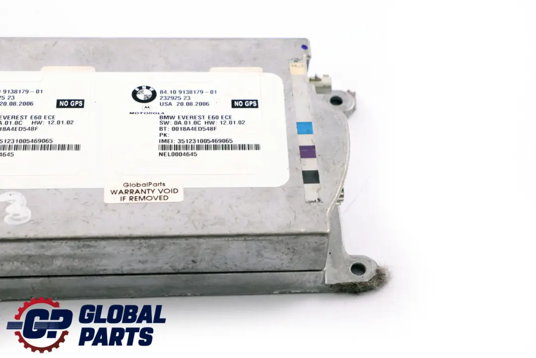 BMW 5 X5 E61 E63 E70 Telematique Bluetooth Appareil de Commande - SKU 9138179 - Numéro de pièce 9138179