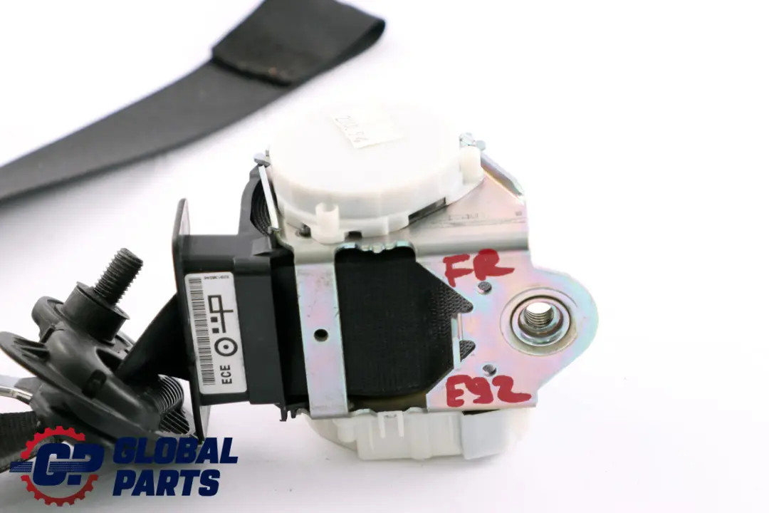 BMW E81 Cinturon de Seguridad Superior Delantero Derecho Negro - SKU 9138246 - Número de pieza 9138246