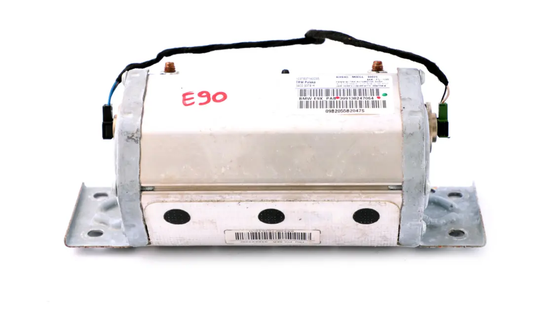 Airbag Del Pasajero Delantero BMW E90 E91 E92 E93 Panel Lateral Tablero para con número de pieza 9138247 Airbag Del Pasajero Delantero BMW E90 E91 E92 E93 Panel Lateral Tablero - SKU 9138247 - Número de pieza 9138247