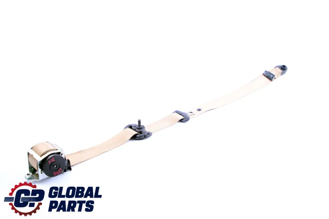Pas Bezpieczeństwa Przód Prawy Beż do BMW E60 E61 o numerze 9138248 BMW E60 E61 Pas Bezpieczeństwa Przód Prawy Beż - SKU 9138248 - Numer Części 9138248