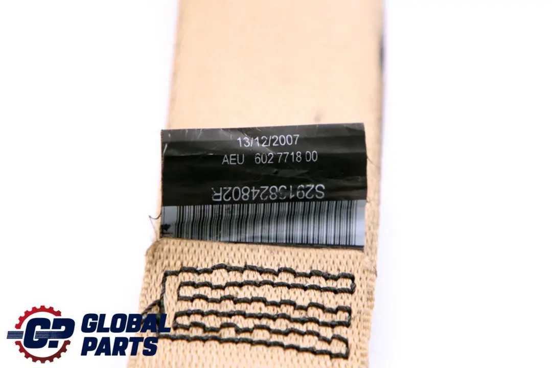 BMW 5 Series E60 E61 Seat Upper Belt Force Limiter Front Right O/S Beige - SKU 9138248 - Part number 9138248