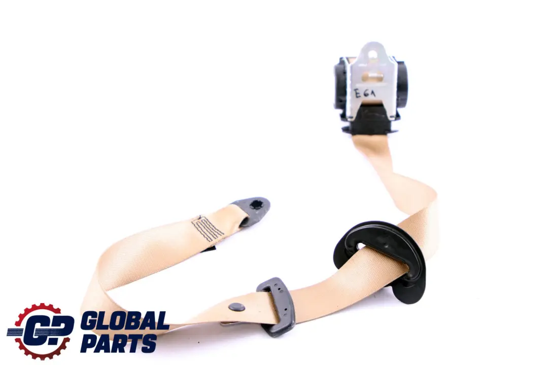 BMW 5 Series E60 E61 Seat Upper Belt Force Limiter Front Right O/S Beige - SKU 9138248 - Part number 9138248