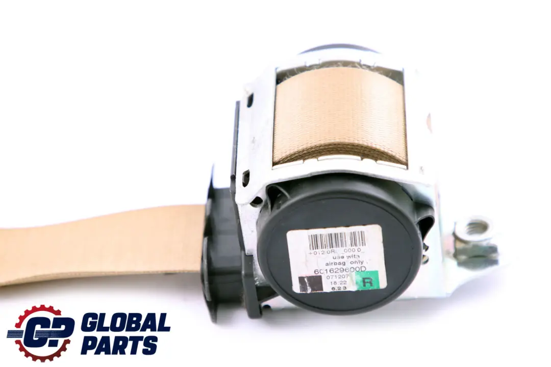 BMW 5 Series E60 E61 Seat Upper Belt Force Limiter Front Right O/S Beige - SKU 9138248 - Part number 9138248