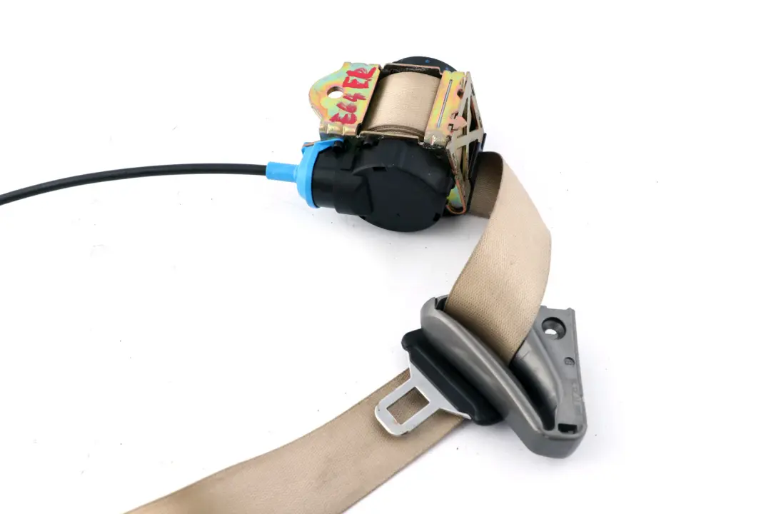 BMW 6 Series E64 Seat Upper Belt Force Limiter Front Left N/S Creambeige - SKU 9138275 - Part number 9138275