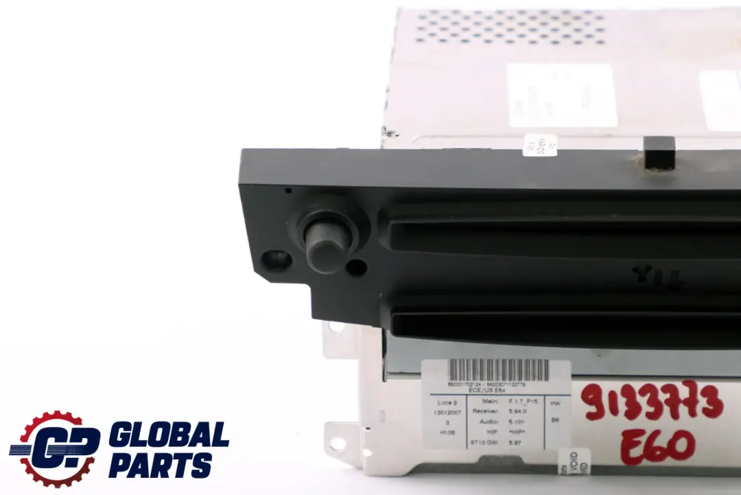 BMW 5 Series E60 E61 CCC CD Professional Navigation System Controller - SKU 9138440 - Part number 9133773
