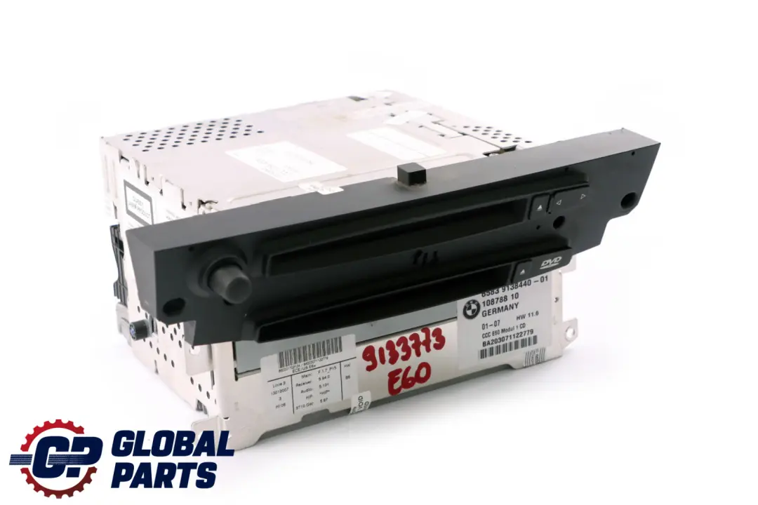 BMW 5 Series E60 E61 CCC CD Professional Navigation System Controller - SKU 9138440 - Part number 9133773