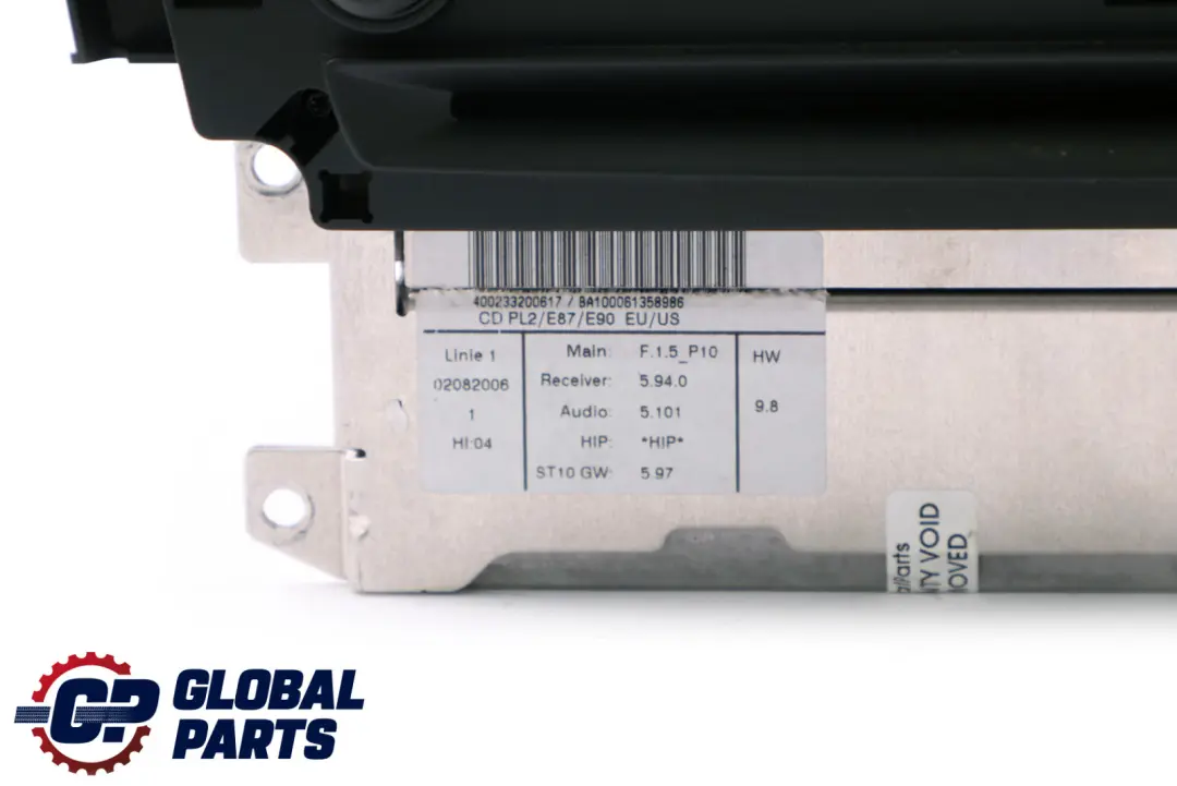 BMW E87 E90 E91 Controllore Del Sistema Di Navigazione CCC Professional - SKU 9138444 - Numero di parte 9123091