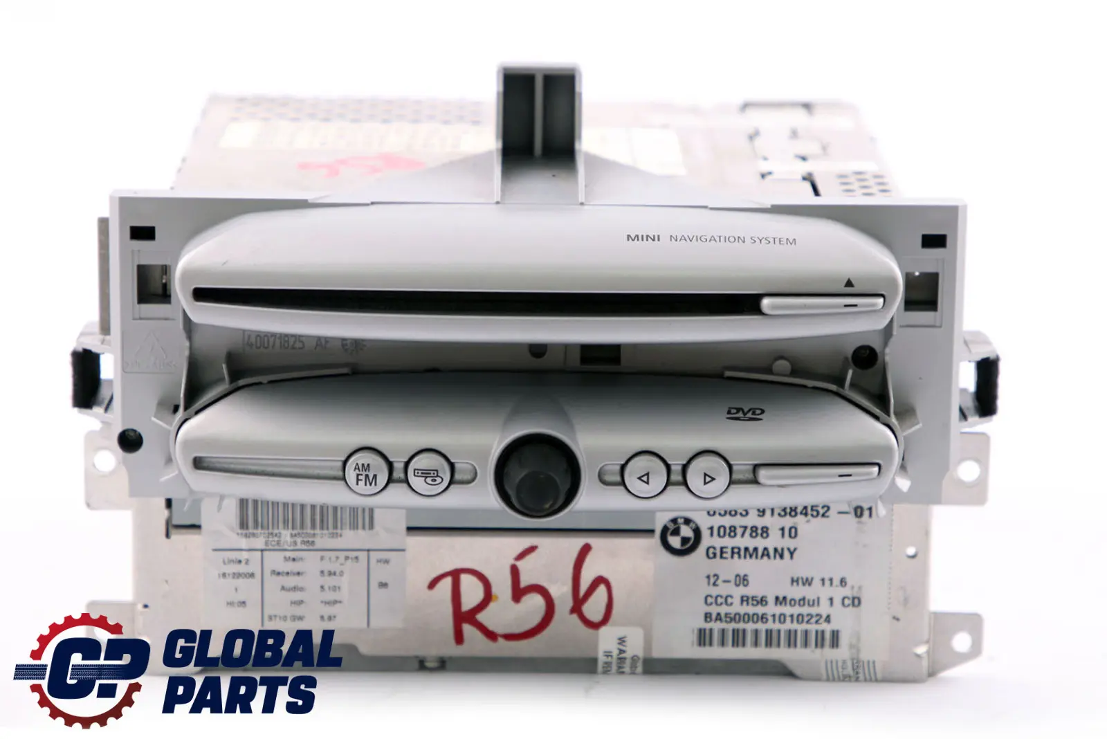 Mini Cooper R55 R56 R57 CCC Unita Principale Navigazione Satellitare Nav 9138452