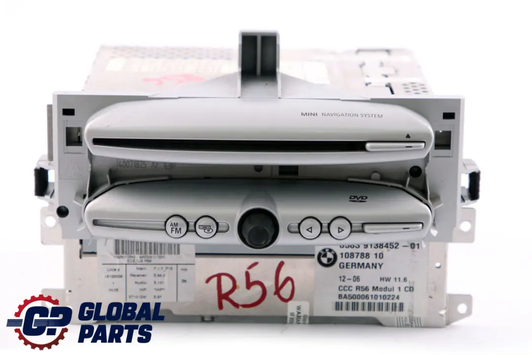 Mini Cooper R55 R56 R57 Nawigacja CCC CD DVD - SKU 9138452 - Numer Części 9138452