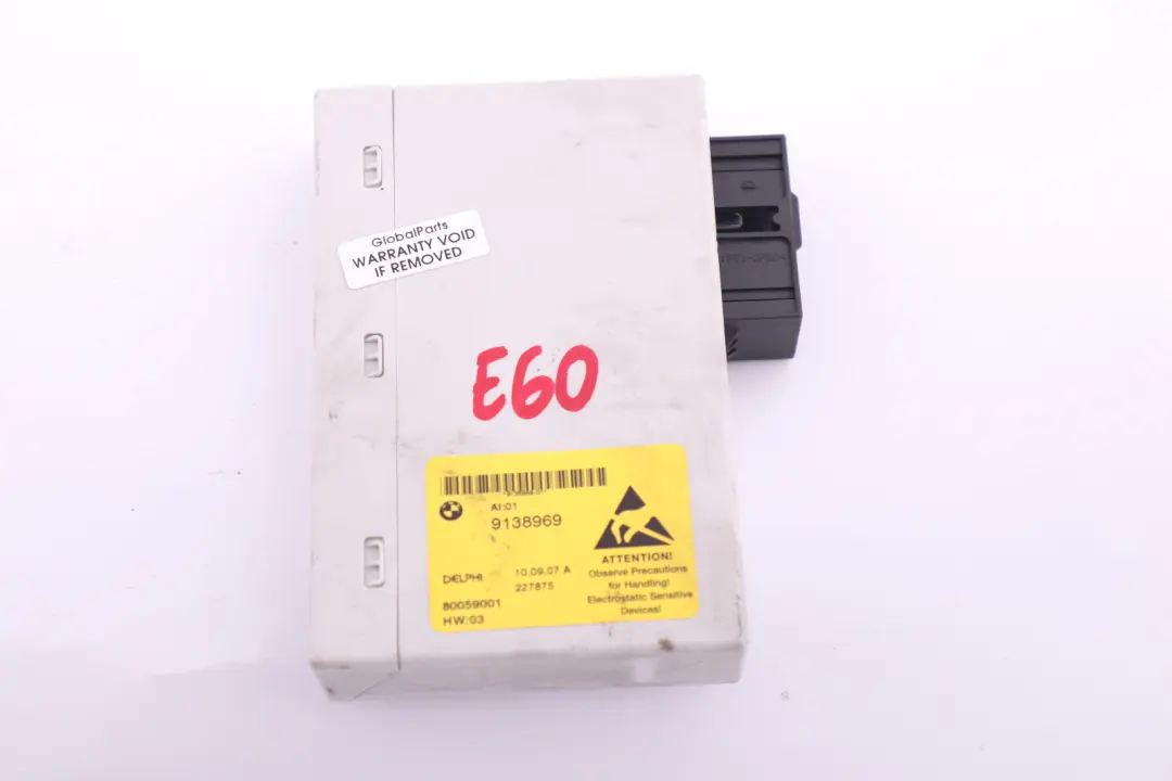 BMW 5 Series E60 LCI E61 LCI Electronic Driver Circuit Centre Console - SKU 9138969 - Part number 9138969