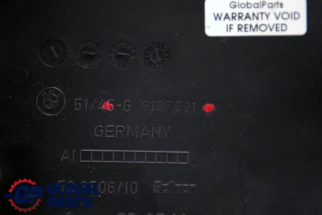 BMW 5 er E60 E61 LCi Ablagefach In Instrumententafel - SKU 9139391 - Teilenummer 9139391