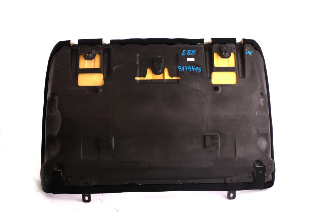 BMW 1 Series E88 Rear Seat Cover Back Cloth Backrest Elektra Anthracite - SKU 9139415 - Part number 9139415