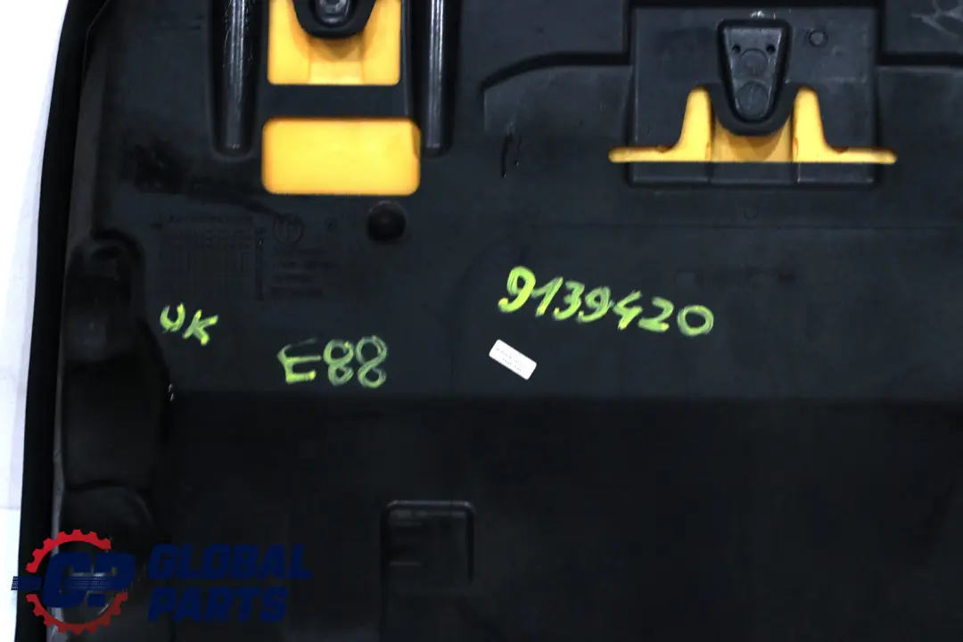 Back Backrest Cloth Fabric Anthracite to BMW 1 Series E88 Rear Seat Cover with Part number 9139420 BMW 1 Series E88 Rear Seat Cover Back Backrest Cloth Fabric Anthracite - SKU 9139420 - Part number 9139420