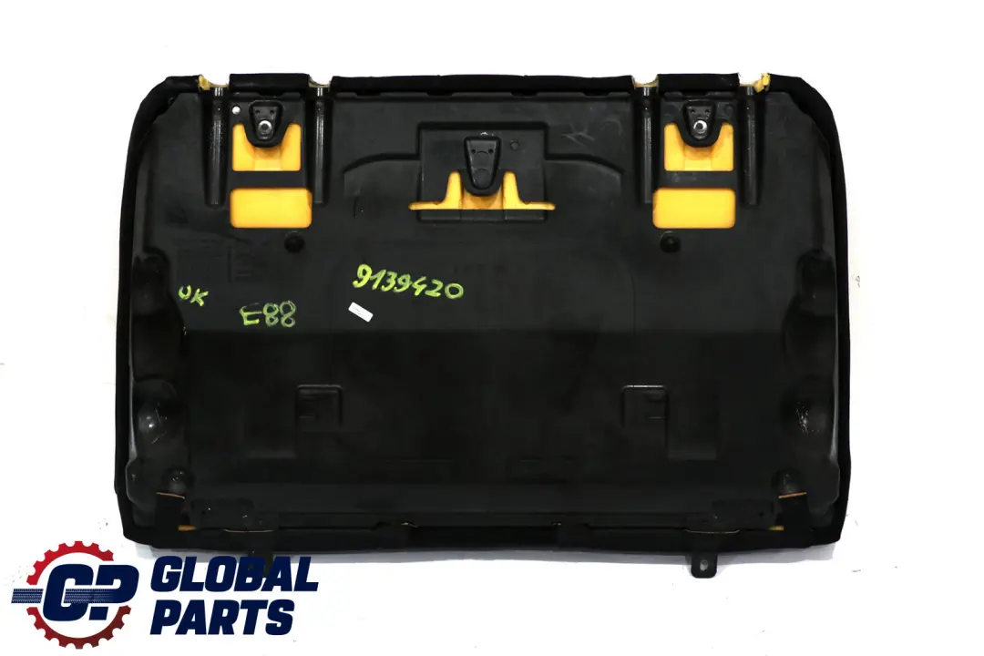 Back Backrest Cloth Fabric Anthracite to BMW 1 Series E88 Rear Seat Cover with Part number 9139420 BMW 1 Series E88 Rear Seat Cover Back Backrest Cloth Fabric Anthracite - SKU 9139420 - Part number 9139420