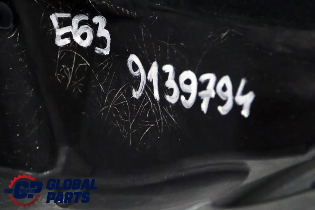 BMW 6 Reihe E63 E64 Sitzbezug Innenrücksitzbank Leder Pearl Precision Schwarz - SKU 9139794 - Teilenummer 9139794