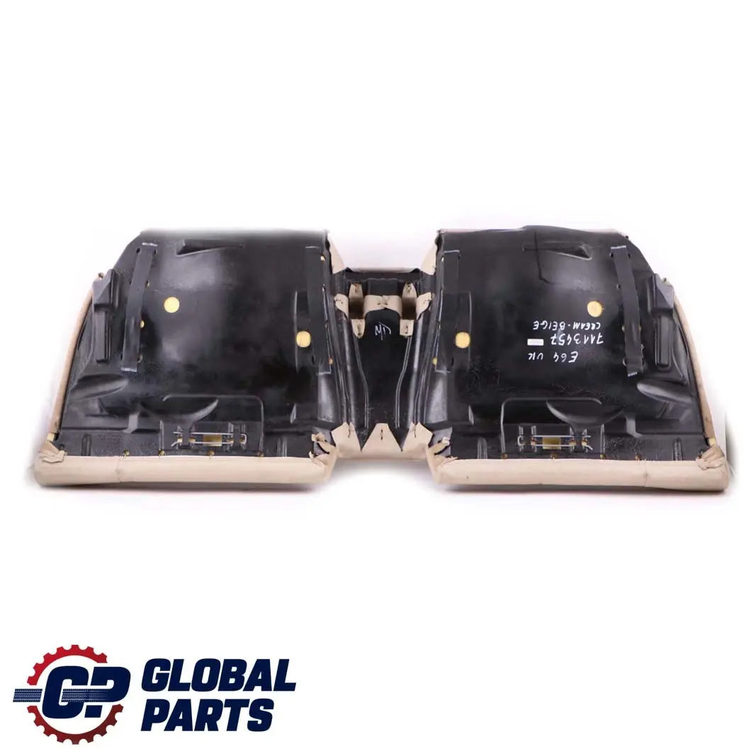 BMW 6 Series E63 E64 Beige Leather Rear Seat Cover Bench Couch 7113457 - SKU 9139795 - Part number 9139795