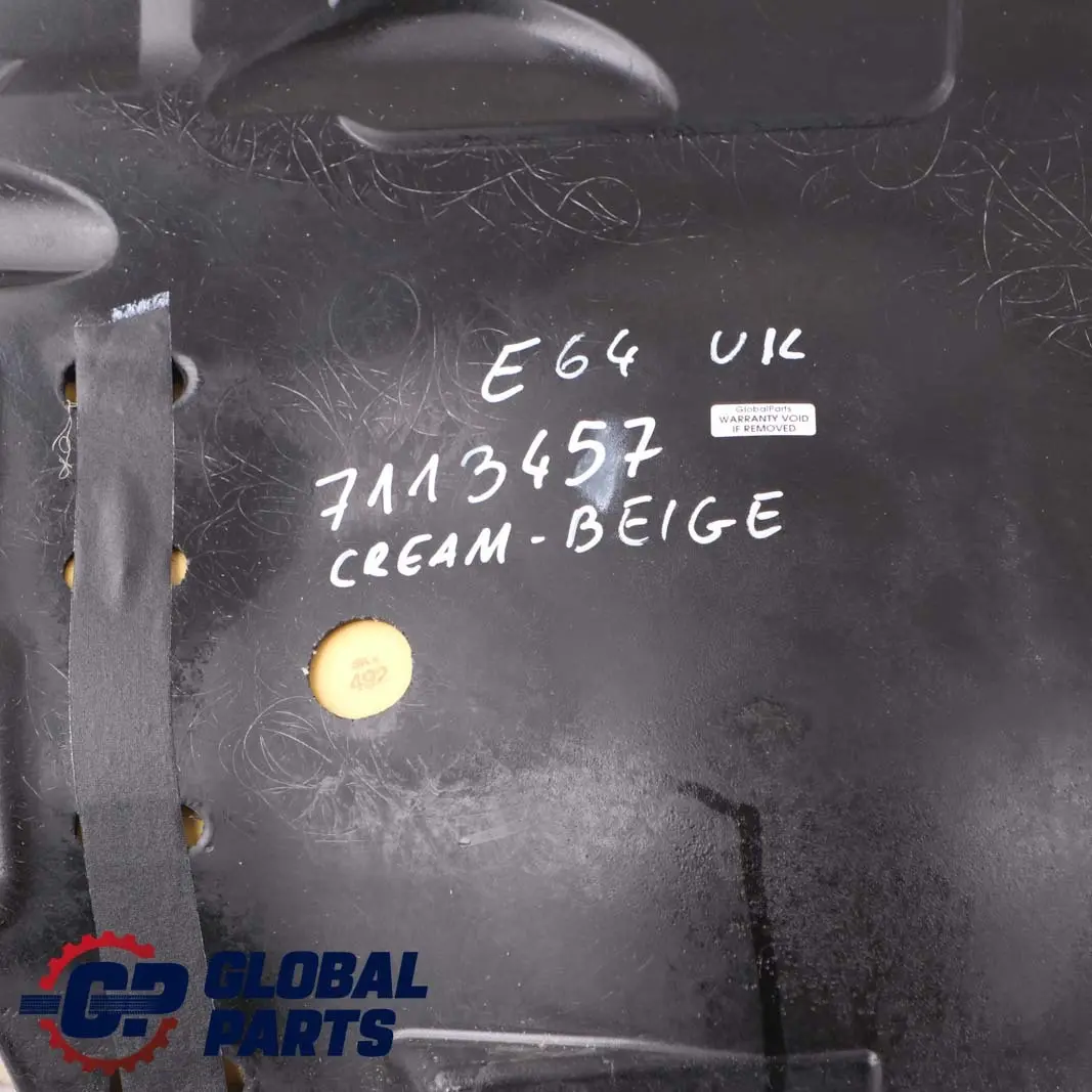 Beige Leather Rear Seat Cover Bench Couch 7113457 to BMW 6 Series E63 E64 with Part number 9139795 BMW 6 Series E63 E64 Beige Leather Rear Seat Cover Bench Couch 7113457 - SKU 9139795 - Part number 9139795