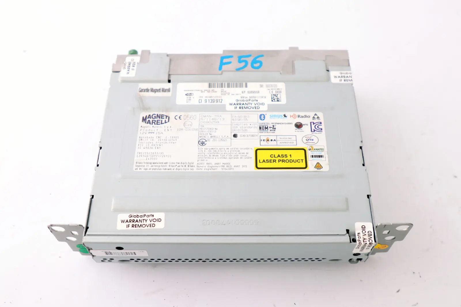 Mini Cooper One F55 F56 Radio Radioodtwarzacz Sterownik Moduł 9139912