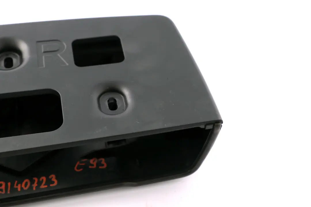 BMW E93 LCI Embellecedor Panel Proteccion Antivuelco Negro Derecha - SKU 9140723 - Número de pieza 9140723