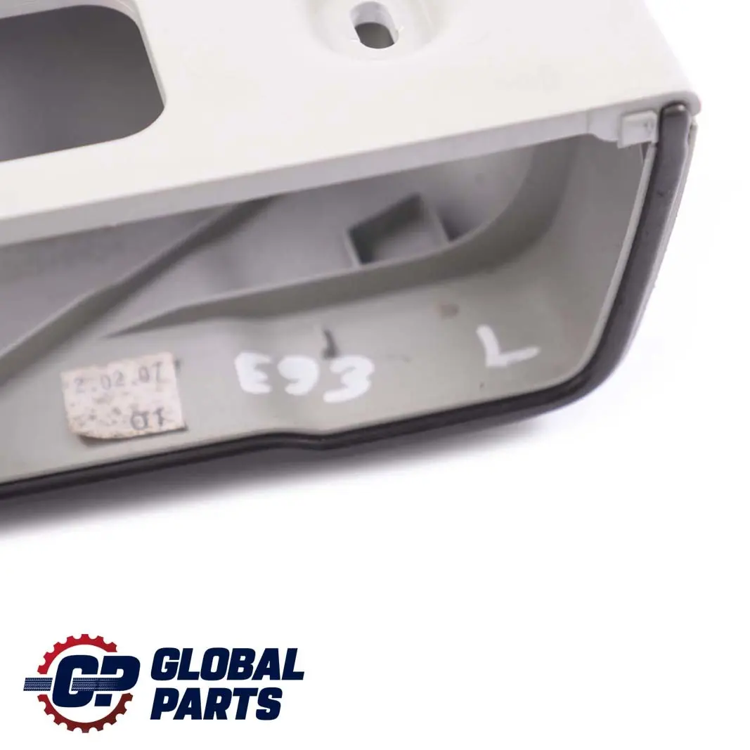 E93N LCI Embellecedor Panel Protección Antivuelco Gris Izquierdo para BMW Serie 3 E93 con número de pieza 9140726 BMW Serie 3 E93 E93N LCI Embellecedor Panel Protección Antivuelco Gris Izquierdo - SKU 9140726-1 - Número de pieza 9140726