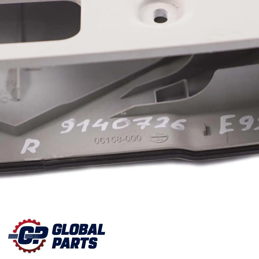 E93N LCI Trim Cover Panel Rollover Protection Grey O/S Right to BMW 3 Series E93 with Part number 9140726 BMW 3 Series E93 E93N LCI Trim Cover Panel Rollover Protection Grey O/S Right - SKU 9140726 - Part number 9140726