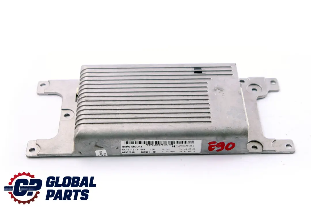 Manos Libres Cargador Electronico MULF2 para BMW E60 E87 E90 E91 con número de pieza 9141048 BMW E60 E87 E90 E91 Manos Libres Cargador Electronico MULF2 - SKU 9141048 - Número de pieza 9141048