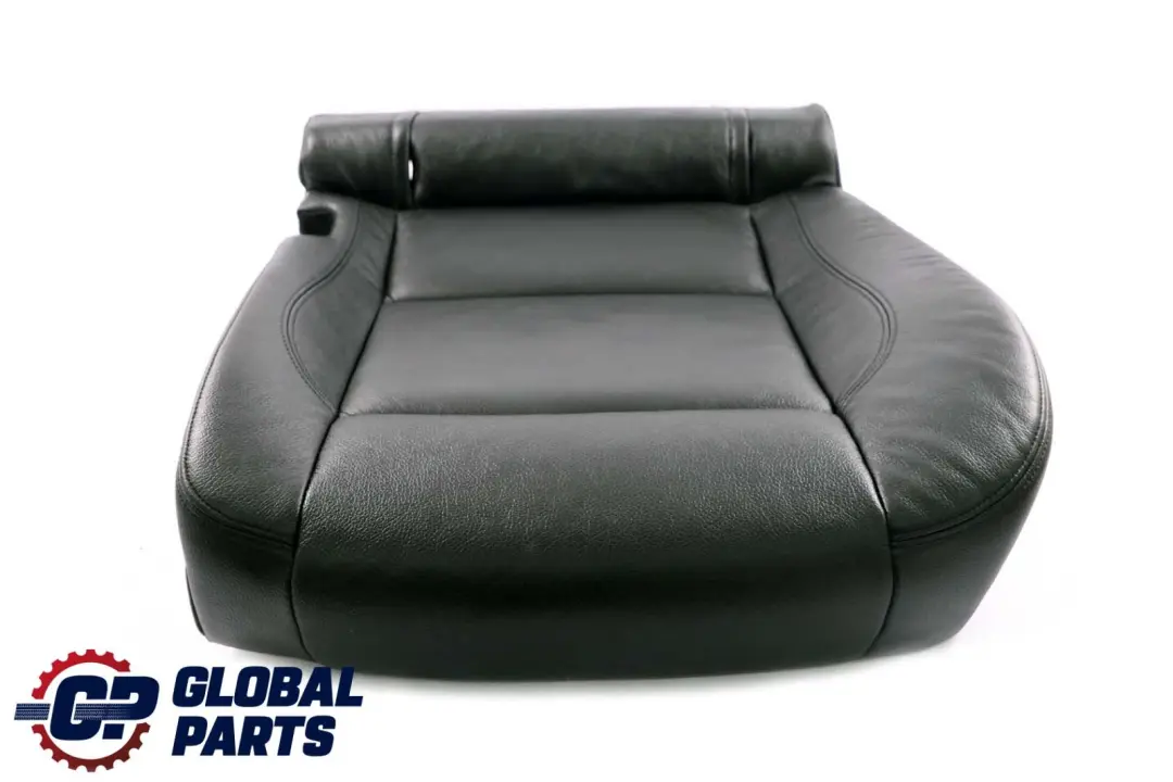 BMW X6 Series E71 Black Leather Rear Left Seat N/S Bench Cover Panel - SKU 9141231 - Part number 9141231