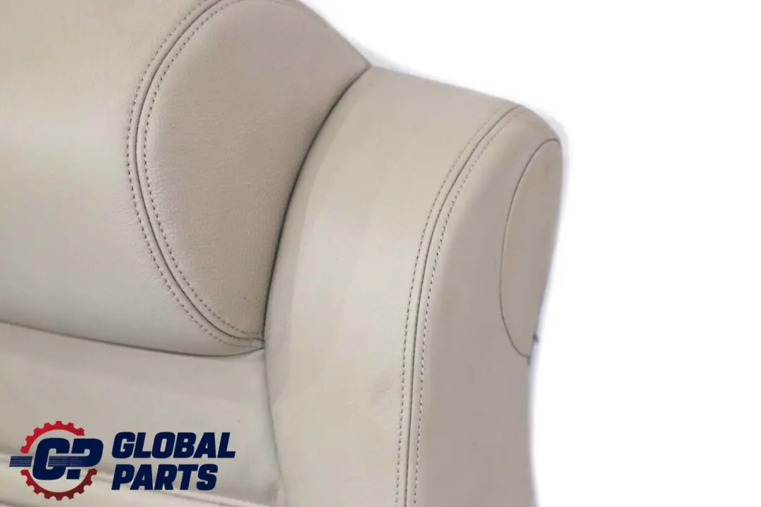 BMW X6 E71 Asiento Trasero Calefactable Derecho Apoyabrazos Cuero Nevada Oyster - SKU 9141276 - Número de pieza 9141276