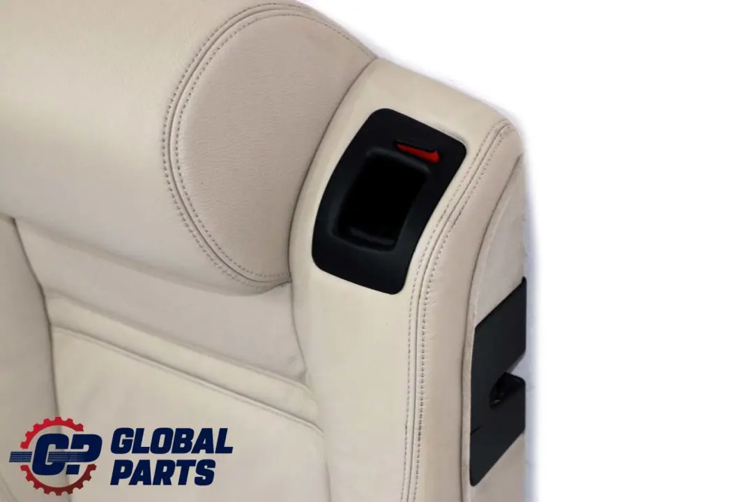 BMW X6 E71 Heated Rear Seat Left N/S Backrest Armrest Leather Nevada Oyster - SKU 9141282 - Part number 9141282